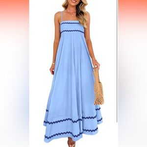 Blue Maxi Dress